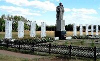 Памятник, посвященный защитникам Отечества, погибшим в Великой Отечественной войне с. Преображенка