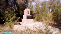 Братская могила мусульман-революционеров, погибших в 1918 году при обороне Орска. Октябрь 2019 года