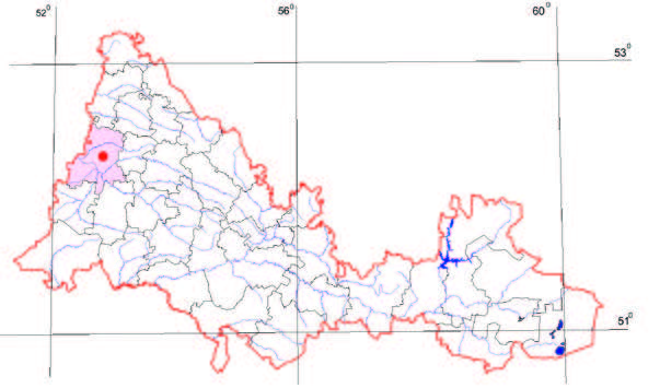 Распространение Гудайера ползучая – Goodyera repens (L.) R. Br.