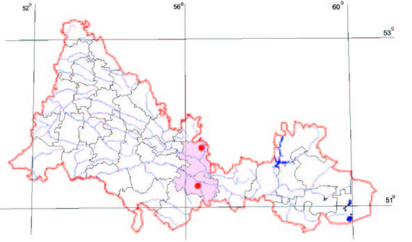 Распространение Наумбургия кистецветная – Naumburgia thyrsiflora (L.) Reichenb. 