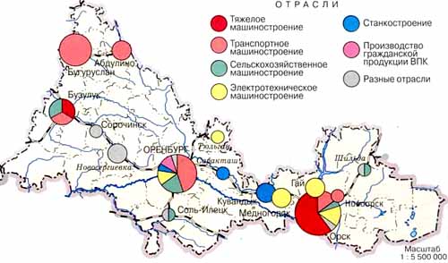 Отраслевая структура машиностроения (по стоимости продукции)