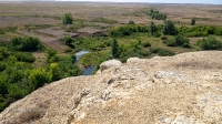 Гора Змеиная (Ханская гора, Могила хана, Михайловская гора). Август 2021 года