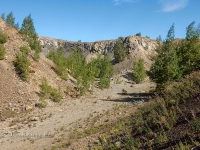 Разрез Рысаевского карьера. Июль 2016 года