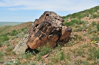 Кзыладырское карстовое поле. Май 2013 года