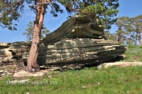 Карагайский бор и ущелье на реке Губерле