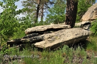 Карагайский бор и ущелье на реке Губерле