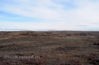 Окрестности горы Змеиной у посёлка Энбекши. Ноябрь 2012 года