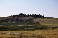 Карабутакский гранитный массив (скалы Шонкал). Июль 2012 года