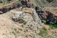 Аккермановский отработанный никелевый карьер. Июнь 2023 года