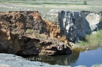 Проран-водосброс Кумакского водохранилища