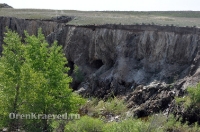 Проран-водосброс Кумакского водохранилища
