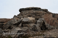 Байтукские каменные палатки. Ноябрь 2012 года