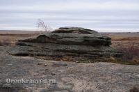 Байтукские каменные палатки. Ноябрь 2012 года