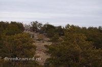Байтукские каменные палатки. Ноябрь 2012 года