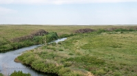 Усть-Карабутакские утесы на Кумаке. Май 2021 года