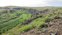 Усть-Карабутакские утесы на Кумаке. Май 2021 года