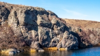 Каменские утесы на реке Кумак