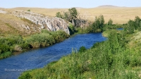 Ащельсайские Красный и Белый утесы