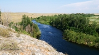 Ащельсайские Красный и Белый утесы