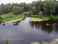 Утес на реке Урал в Скалистом (Скалистый Яр)