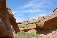 Самангульские Красные камни (урочище Бакаэл)