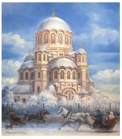 Казанский собор в рождественский день