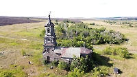 Церковь в честь Покрова Пресвятой Богородицы с. Алфёровка. Август 2023 года