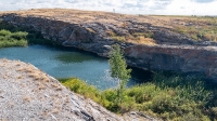 Река Каменка. Сентябрь 2021 года