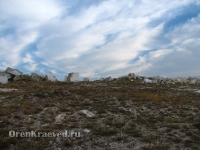 Айдырлинское месторождение мрамора. Июль 2012 года