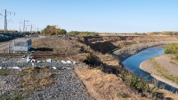 Обрыв берега реки Сакмара у села Жёлтое