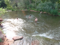Водопады на реке Янгиз