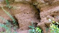 Место, где были водопады на реке Янгиз. Июль 2019 года