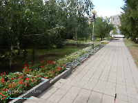 Сквер Славы. Июль 2016 года