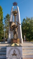 Памятник Воину-победителю п. Саракташ. Сентябрь 2020 года