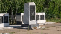 Памятник павшим в Великой Отечественной войне с. Домбаровка. Июль 2022 года