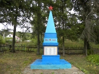 Памятник погибшим в Великой Отечественной войне с. Рычково