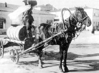 Полив улиц. 1937 г.