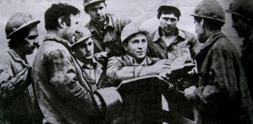 Бригада бурового мастера, героя Социалистического Труда, лауреата Государственной премии СССР, А.А. Жукова