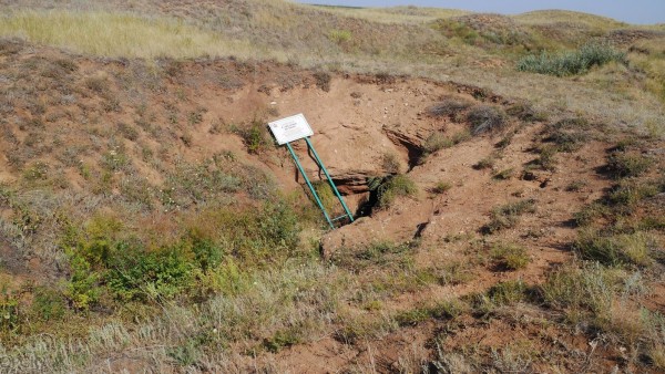 Сайгачий рудник с древней штольней известен людям с бронзового века