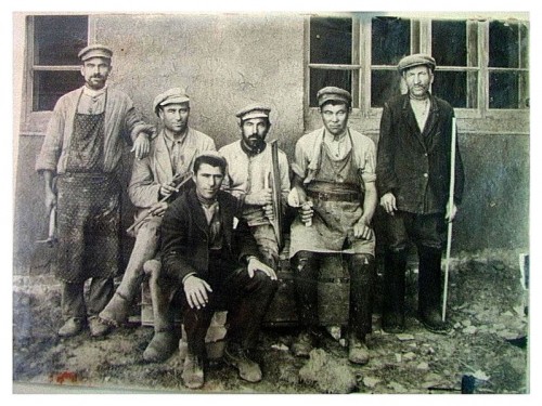Рабочие совхоза