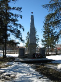 Обелиск Воинам-землякам, погибшим в годы Великой Отечественной войны 1941–1945 гг. п. Колтубановский