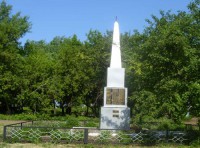 Обелиск воинам-землякам, погибшим на фронтах Великой Отечественной войны 1941–1945 гг. с. Жилинка