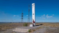 Обелиск Филиппу Ильичу Подзорову, геройски погибшему в августе 1918 г. при защите г. Орска от дутовцев